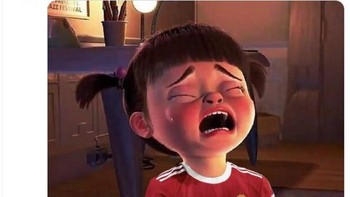 Tangisan fans Setan Merah kala De Gea melakukan blunder lagi. Foto: Twitter