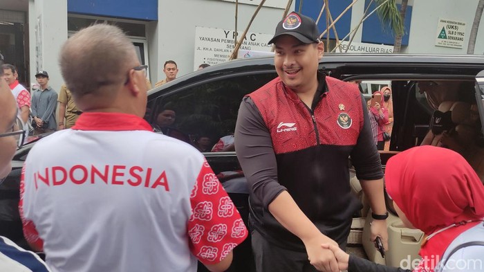 Menteri Pemuda dan Olahraga (Menpora) Dito Ariotedjo di Semarang, Senin (8/5/2023).