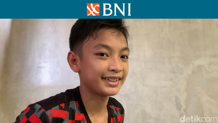 Obi Putra Yudianto, salah satu pemain BNI Sirnas B Bali 2023 di Tunggal Pemula Putra (TPA)