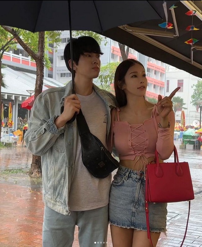 Saat ini, Shim Mina aktif sebagai pole dancer dan content creator di TikTok. Sedangkan Ryu Philipp belum memiliki penghasilan tetap sebagai penyanyi. Foto: dok. Instagram @minakorea