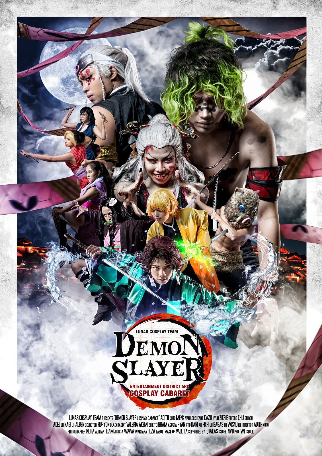 Poster Cosplay Kabaret Kimetsu no Yaiba