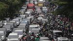 Potret Kemacetan di Jalan KH Abdullah Syafei Tebet