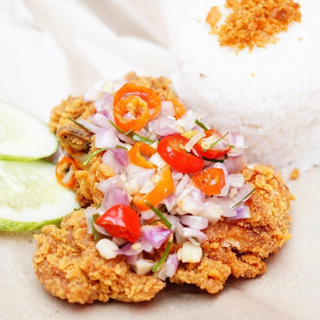 Rafael Tan jualan ayam geprek