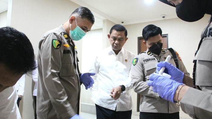 Ratusan personel di Dittipidnarkoba Polri dites urine