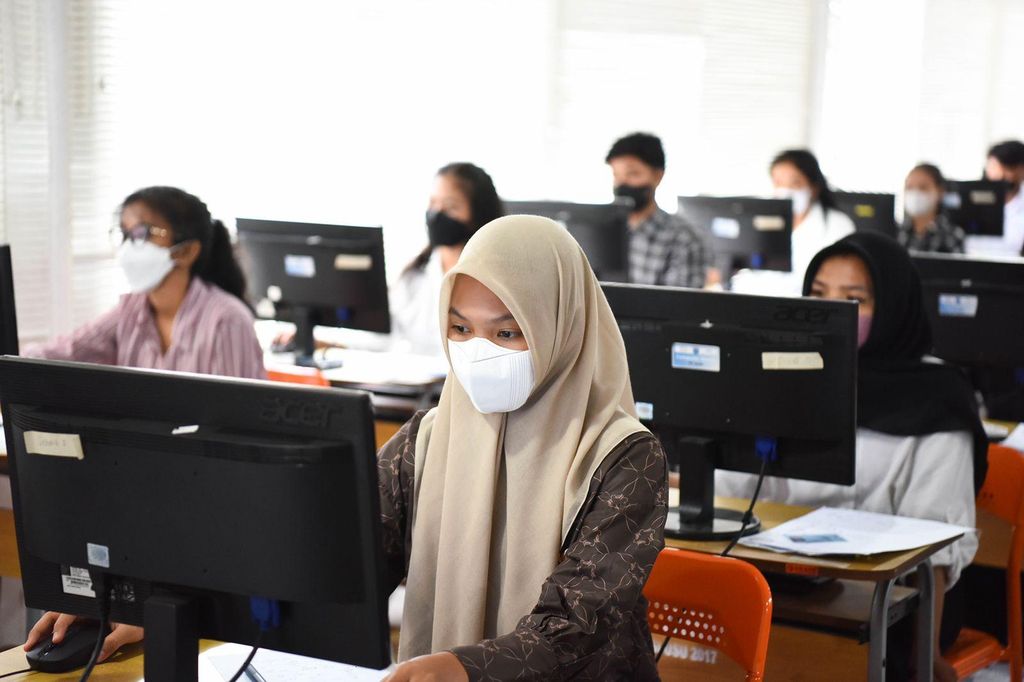 Rektor USU Cek UTBK