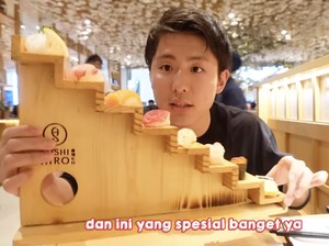 Review Resto Sushi Terkenal di Indonesia, YouTuber Jepang Bilang Begini