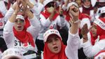Ribuan Nakes Gelar Aksi Tolak RUU Kesehatan di Patung Kuda