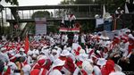 Ribuan Nakes Gelar Aksi Tolak RUU Kesehatan di Patung Kuda