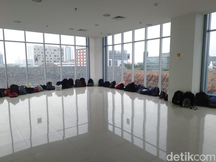 Suasana pelaksanaan SNBT UTBK 2023