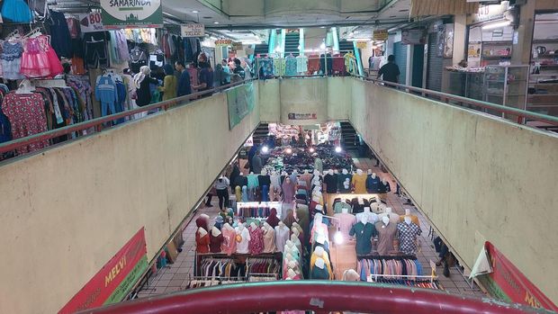 Suasana Plaza Bogor Usai Pedagang Diminta Kosongkan Jelang Pembongkaran (M Sholihin/detikcom)