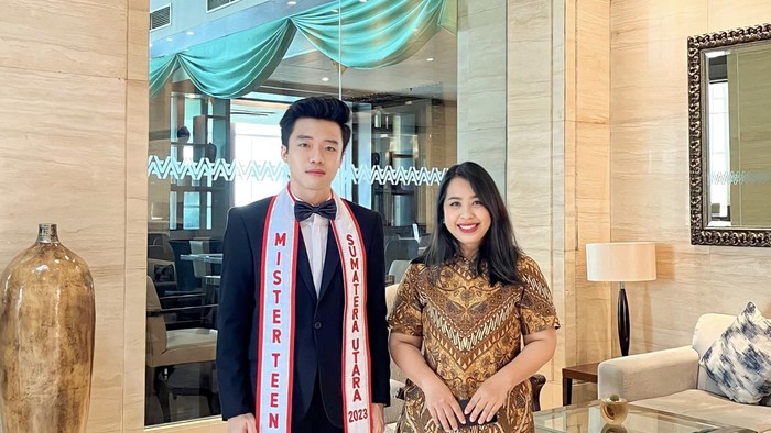 Willy Lianggi saat audiensi ke Hotel Arya Duta Medan bersama Nurhayati Nurdin selaku Manager. (Foto: Dok. Pribadi)
