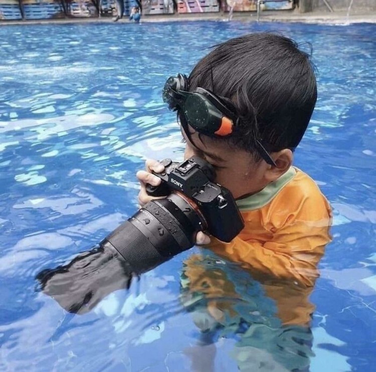 Aksi bocil bikin geleng-geleng