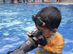 Aksi Bocil Bikin Geleng-geleng, Cuma Bisa Elus Dada