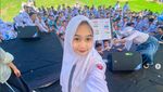 Potret Amel Amelia yang Kembali Viralkan Lagu Welas Hang Ring Kene