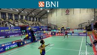 BNI Sirnas B Bali 2023 digelar pada 8-13 Mei di dua venue yakni GOR Liga Bali Arena untuk pemain pemula (U-15), dan Lapangan Udayana untuk pemain usia anak dan dini (U-11 dan U-13). Foto: Vidya P/detikcom