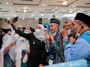 Gubernur Khofifah Siapkan Pelayanan Terbaik Untuk 35 Ribu CJH Asal Jatim