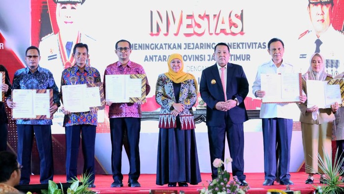 Gubernur Khofifah memimpin langsung Misi Dagang dan Investasi dengan Pemprov Lampung