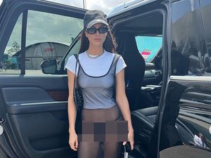 Irina Shayk Pamer Underwear Saat Nonton F1, Gayanya Dinilai Tidak Sopan