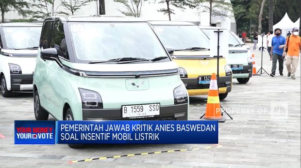 Jawaban Pemerintah Soal Kritik Anies Terkait Insentif Mobil Listrik (վ TV)