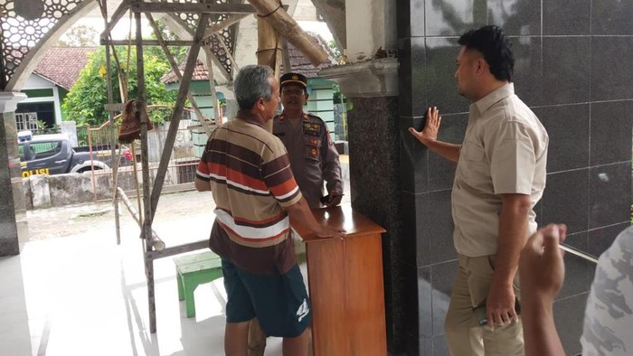 Kotak amal yang dibobol pelaku