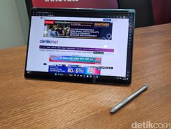 Lenovo Yoga Book 9i Punya Dua Layar Pas untuk Konten Kreator