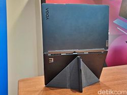 Lenovo Yoga Book 9i Punya Dua Layar Pas untuk Konten Kreator