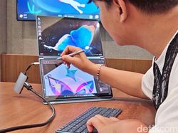 Lenovo Yoga Book 9i Punya Dua Layar Pas untuk Konten Kreator