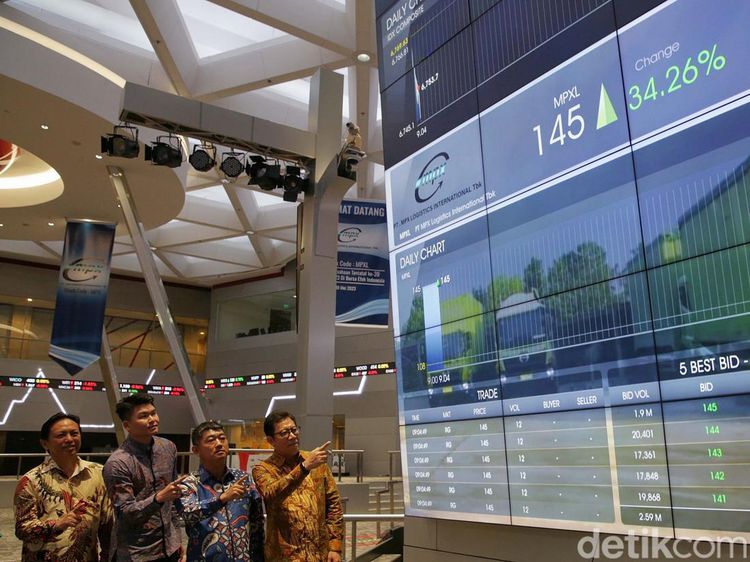 MPX Logistics International Resmi Melantai di BEI