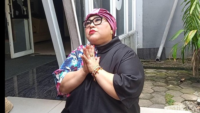 Nunung saat ditemui di kawasan Jakarta Selatan.