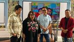 Momen Keluarga Nunung Saat Makan Bersama dan Belanja ke Pasar