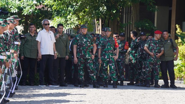 Panglima TNI Laksamana Yudo Margono dan Pangkogabwilhan II Marsdya TNI Andyawan Martono