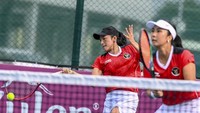 Timnas Tenis menjadi juara umum dengan 4 emas, 2 perak, 3 perunggu. ANTARA FOTO/Muhammad Adimaja