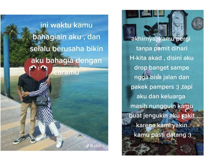 Beredar unggahan pria pergi tanpa pamit di hari H akad nikah, ternyata memilih wanita lain viral di media sosial