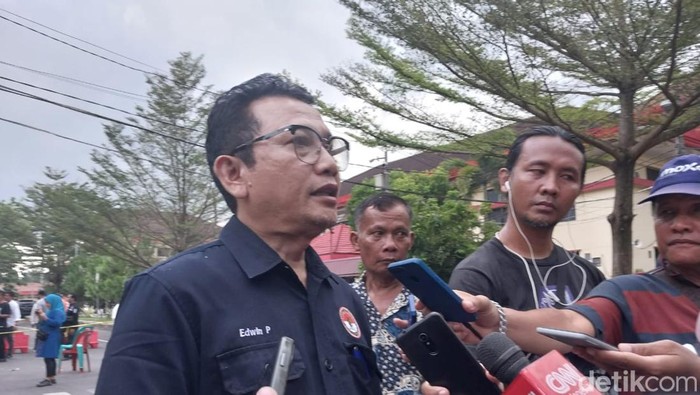 Wakil Ketua LPSK Edwin Partogi. (Goklas Wisely/detikSumut)