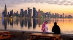 Terpukau Cakrawala Sunrise dari Doha