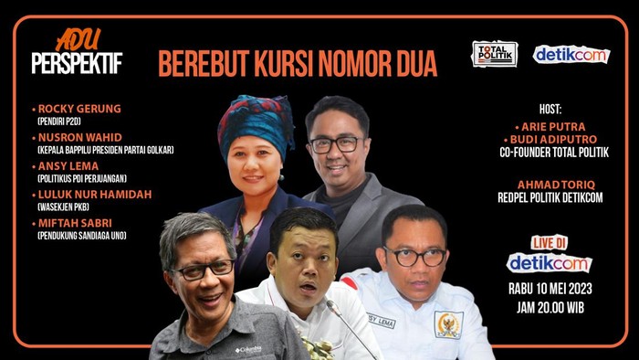 adu perspektif berebut kursi nomor 2