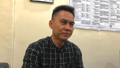 Anggota Divisi Penanganan Pelanggaran dan Data Informasi (PP Datin) Bawaslu NTB Suhardi saat ditemui pada Rabu (10/5/2023). Foto: Helmy Akbar / detikBali