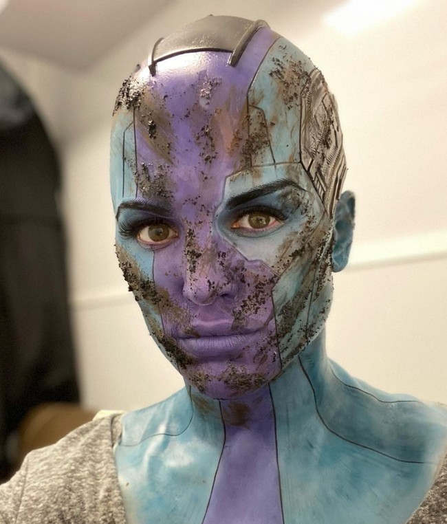 Aurelia Agel sudah bermain sebagai pemeran pengganti di banyak judul film. Proyek terakhirnya adalah menggantikan Karen Gillan sebagai Nebula di film ‘Guardians of the Galaxy’. Foto: Instagram/@aurelia_agel