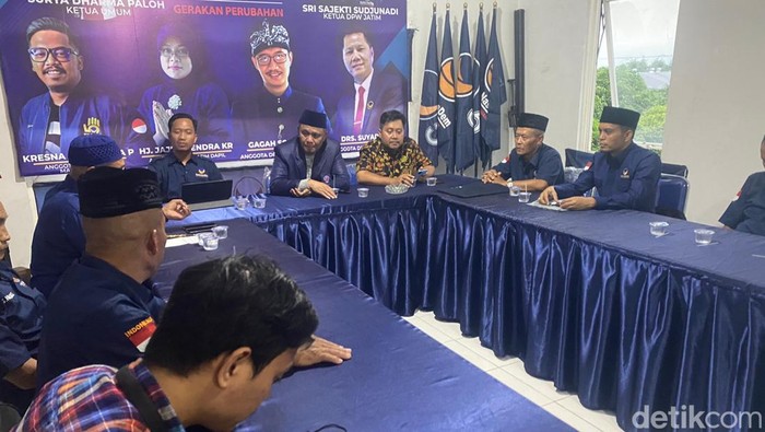 DPD NasDem Kota Malang menargetkan 7 kursi di Pileg 2024. Hari ini 45 Bacaleg akan didaftarkan ke KPU