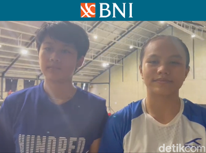 Atlet Muda BNI Sirnas B Bali 2023 Jaga Makanan sampai Jam Tidur