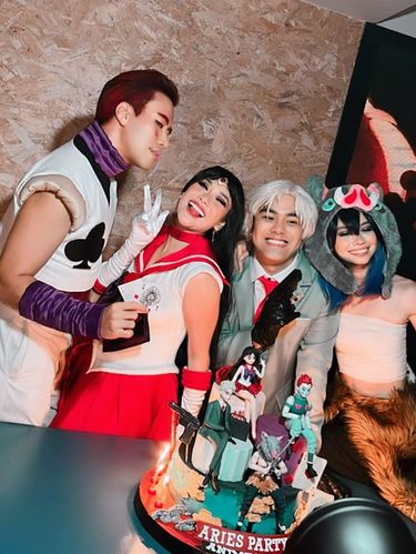 Foto Ulang tahun geng aries