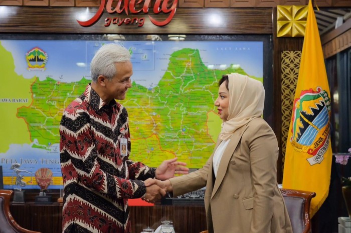 Ganjar dan Dubes Qatar