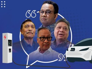 Adu Kuat Argumen Anies Vs Menteri-menteri Jokowi soal Subsidi Mobil Listrik