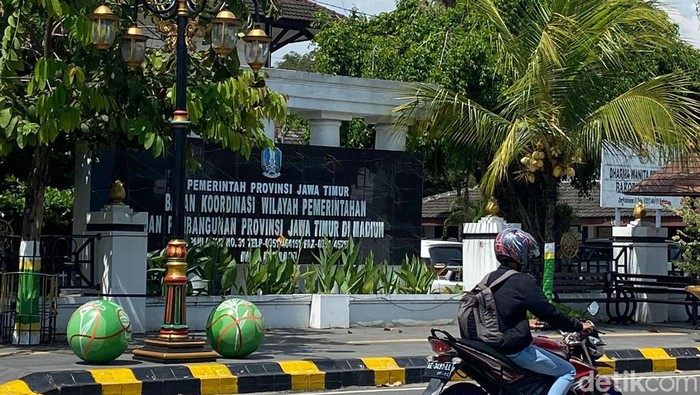 Kawasan Pemkot Madiun yang di bawahnya disebut ada terowongan bawah tanah peninggalan Belanda