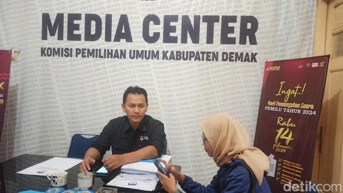 Ketua KPU Demak, Bambang Setya Budi, Rabu (10/5/2023).