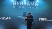 PT PAL Indonesia dan Naval Group menjalin kerja sama mengembangkan industri pertahanan Indonesia, Rabu (10/5/2023). Target dari kolaborasi ini untuk menciptakan peluang jangka panjang, baik bagi pasar Indonesia maupun industri pertahanan di Tanah Air. Naval Group adalah pemain internasional dalam pertahanan angkatan laut dan ahli dalam pengetahuan angkatan laut Perancis. 