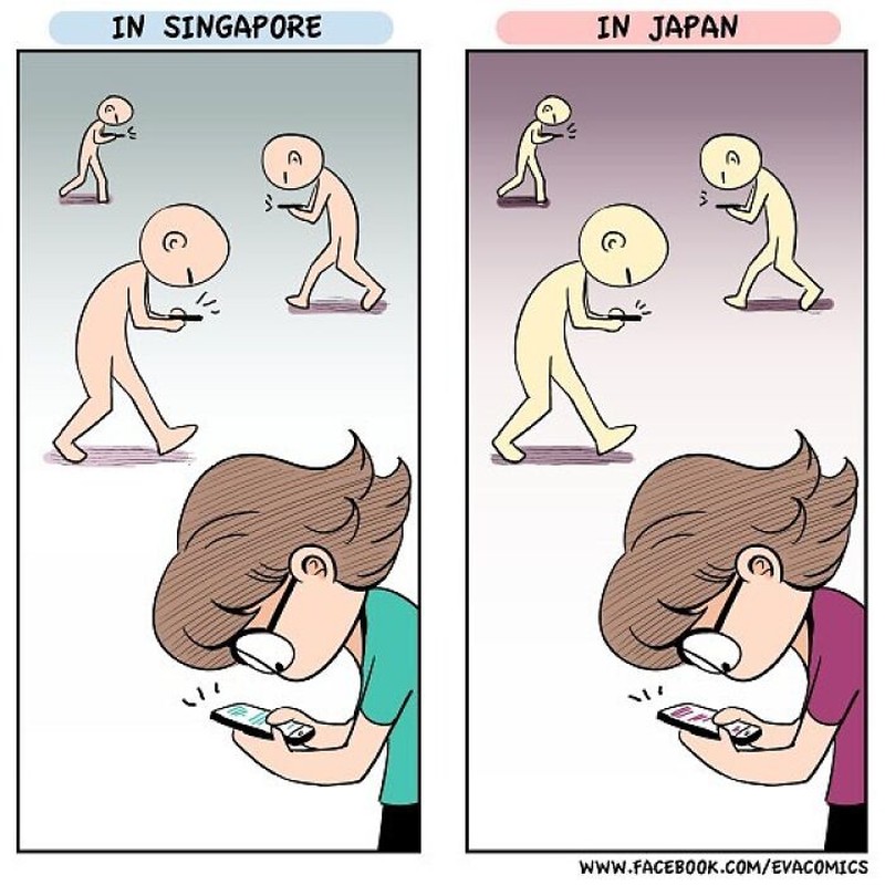 Komik Jepang vs negara lain