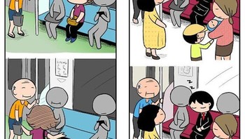 Kepedulian dengan manula saat di transportasi umum. Foto: Evangeline Neo