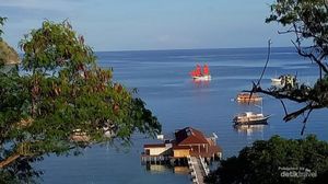 Potret Labuan Bajo dari Kapal Pinisi, Pantas Pemimpin ASEAN Jatuh Hati