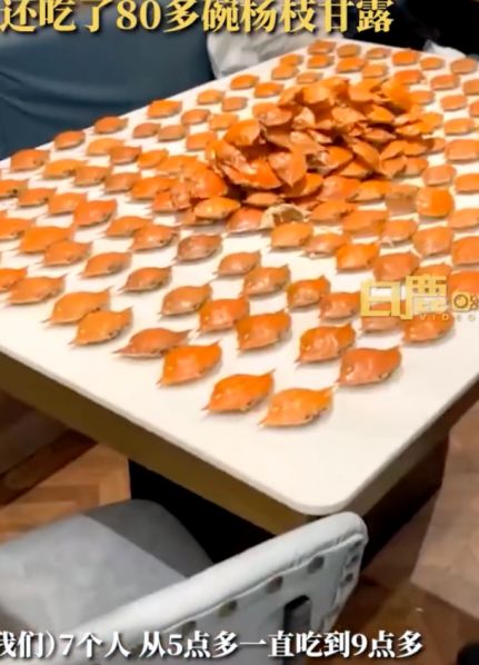 Makan All You Can Eat, Sekelompok Pelanggan Ini Lahap 300 Ekor Kepiting
